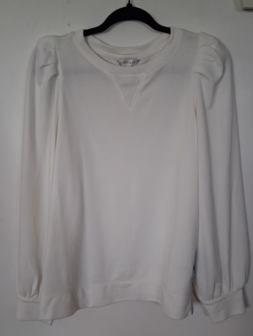 crown & ivy Men's Solid White Shirt